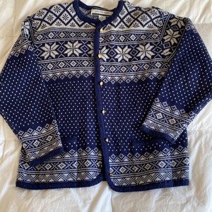 Vintage Nordic Style Sweater